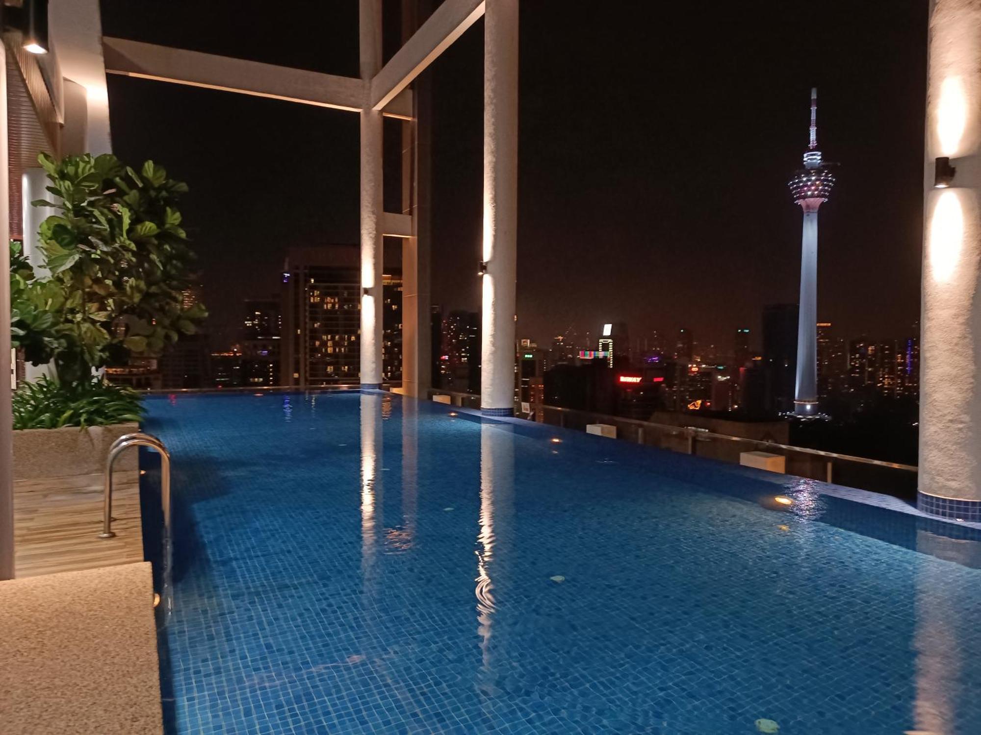 Cl 30A Super Kl View Infinity Pool Klcc Apartment Kuala Lumpur Exterior foto